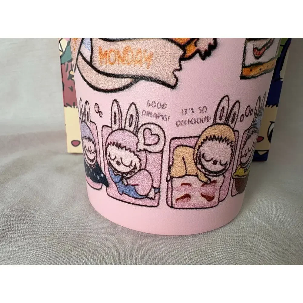 Custom Labubu Pink Stanley Quencher 2.0 Tumbler 40 oz - Picture 7 of 9